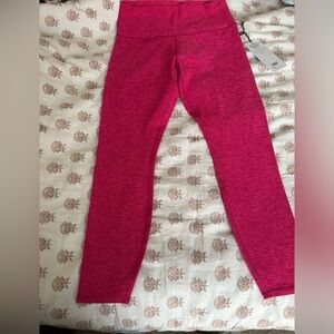 Alosoft High-Waist 7/8 Highlight Legging hot pink Heather
 BRAND NEW WITH TAGS
